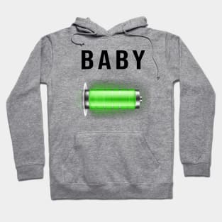 Matching Family Battery Baby Hoodie